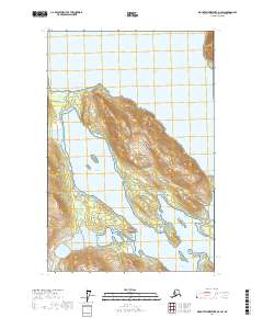 Mount Fairweather D-2 SW, AK — USGS 7.5-minute topo (2017)