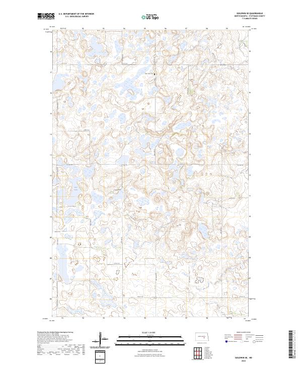 Goldwin SE, ND — USGS 7.5-minute topo (2024)