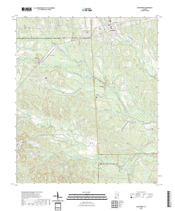 Hurtsboro, AL — USGS 7.5-minute topo (2024)