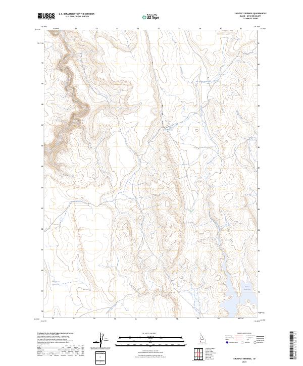 Shoofly Springs, ID — USGS 7.5-minute topo (2024)