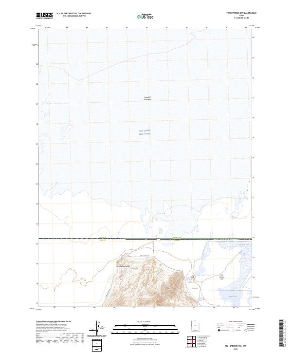 Fish Springs NW, UT — USGS 7.5-minute topo (2023)