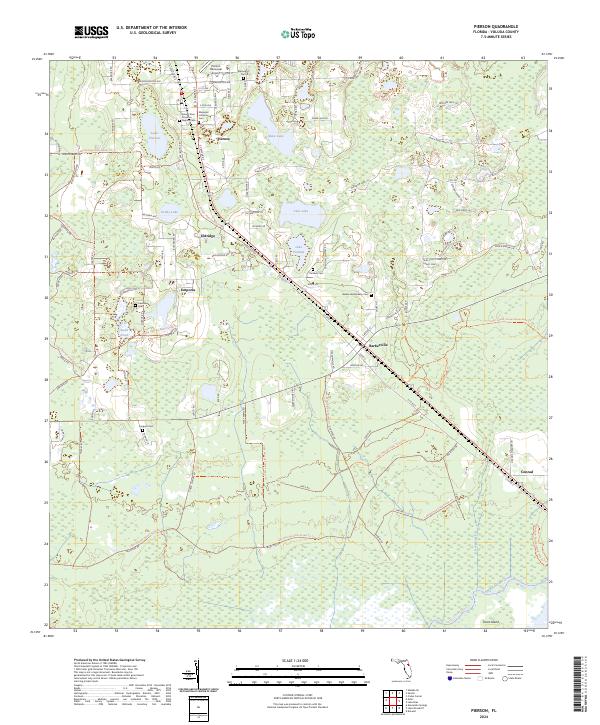 Pierson, FL — USGS 7.5-minute topo (2024)