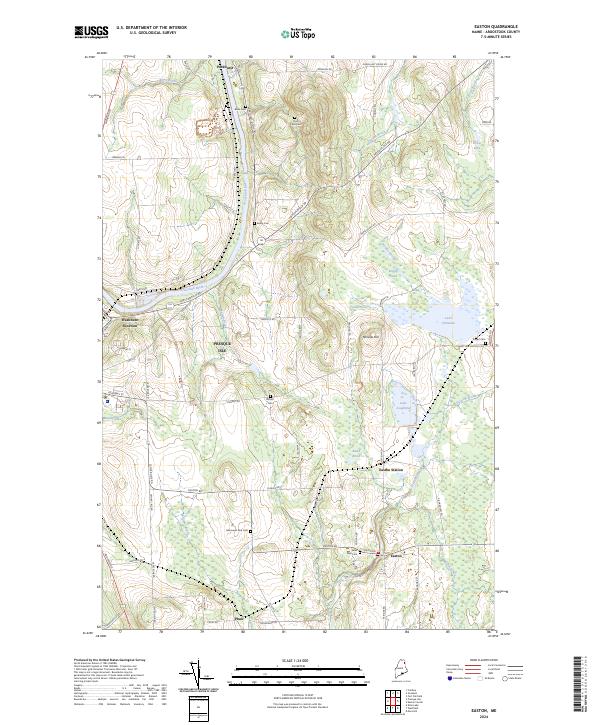 Easton, ME — USGS 7.5-minute topo (2024)