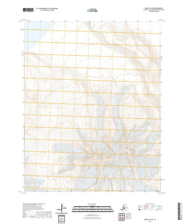 Umnak A-2 NW, AK — USGS 7.5-minute topo (2021)