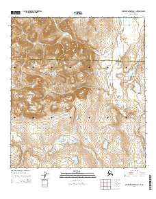 Misheguk Mountain A-1 NE, AK — USGS 7.5-minute topo (2015)