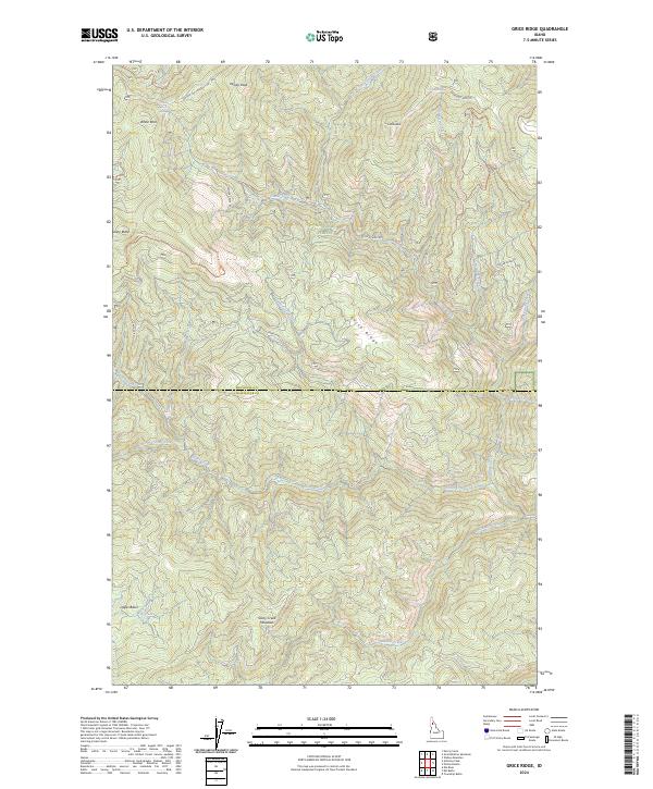 Grice Ridge, ID — USGS 7.5-minute topo (2024)
