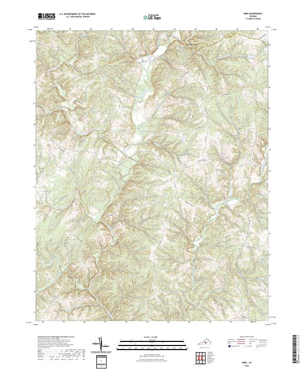 Mike, VA — USGS 7.5-minute topo (2022)