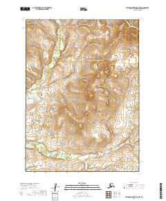 Taylor Mountains A-3 NW, AK — USGS 7.5-minute topo (2019)