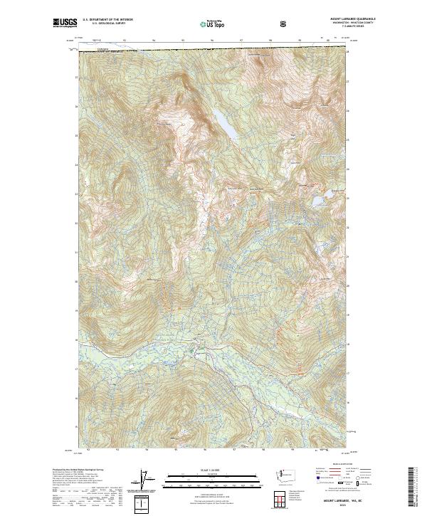 Mount Larrabee, WA-BC — USGS 7.5-minute topo (2023)