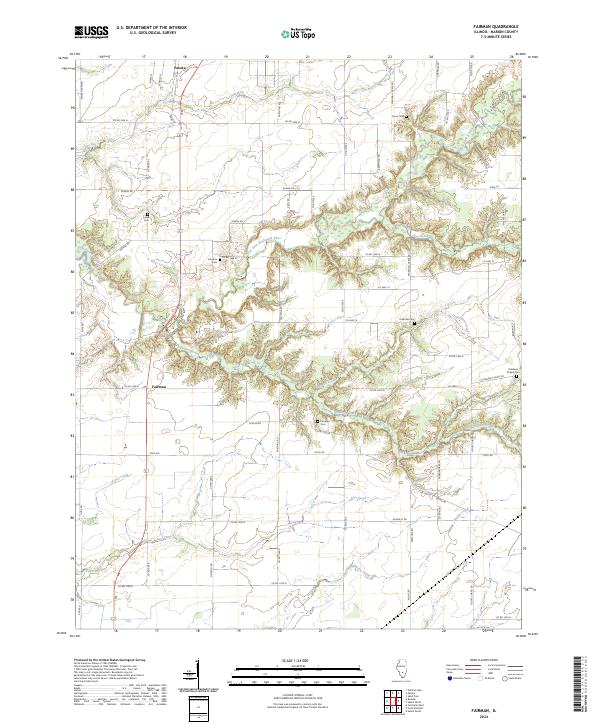 Fairman, IL — USGS 7.5-minute topo (2024)