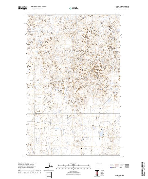 Grand View, ND — USGS 7.5-minute topo (2024)