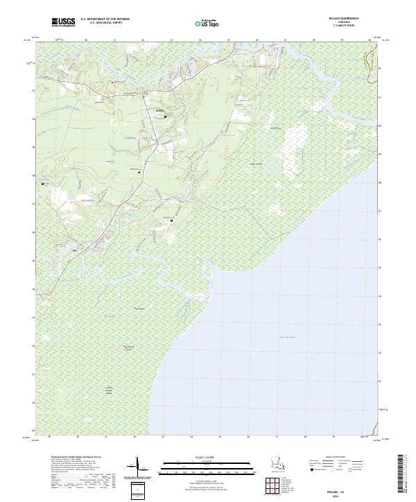 Killian, LA — USGS 7.5-minute topo (2024)