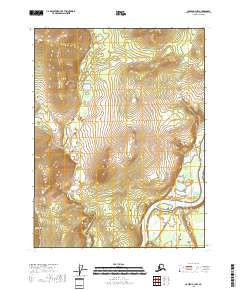 Coleen A-3 NW, AK — USGS 7.5-minute topo (2018)