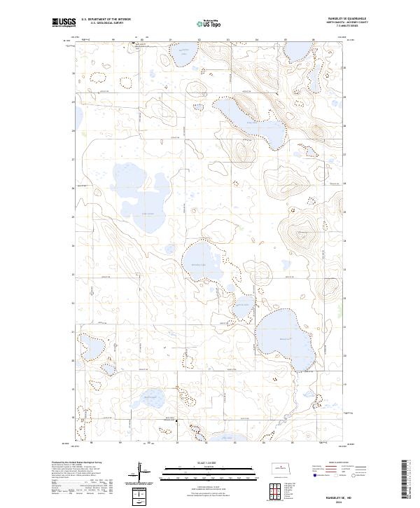 Rangeley SE, ND — USGS 7.5-minute topo (2024)