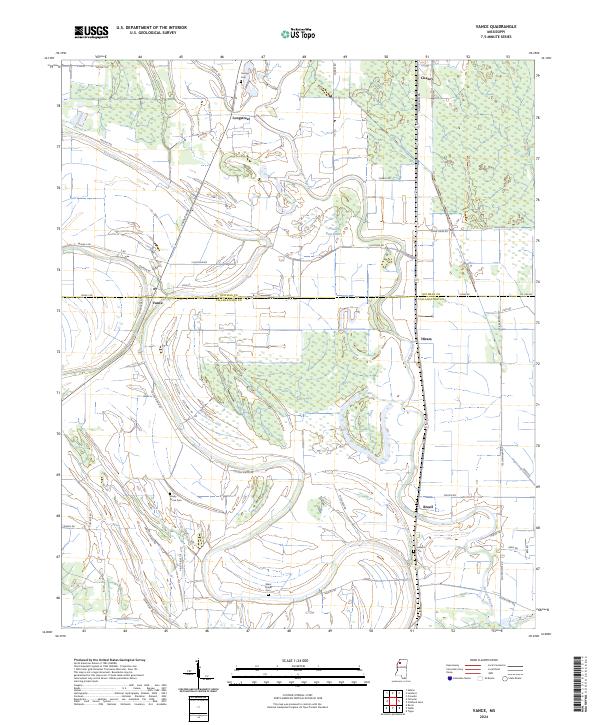 Vance, MS — USGS 7.5-minute topo (2024)