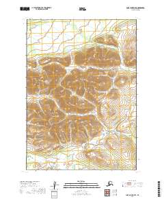 Lake Clark D-7 SE, AK — USGS 7.5-minute topo (2019)