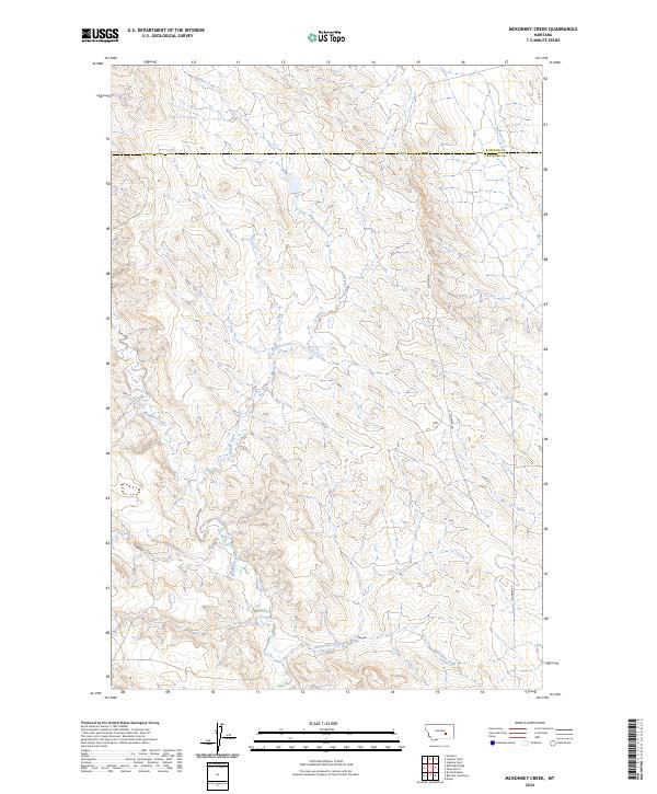 McKonkey Creek, MT — USGS 7.5-minute topo (2024)