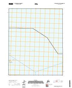 Flaxman Island A-3 OE E SW, AK — USGS 7.5-minute topo (2018)