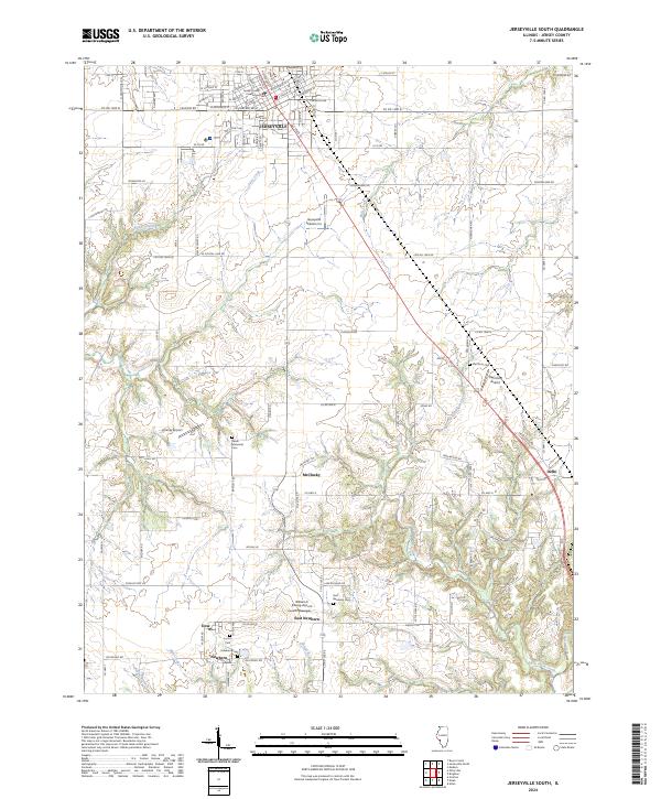 Jerseyville South, IL — USGS 7.5-minute topo (2024)