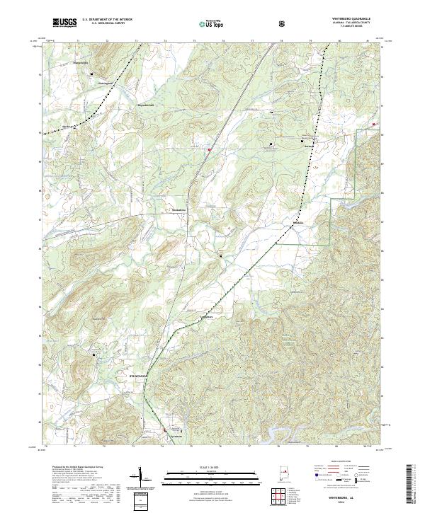 Winterboro, AL — USGS 7.5-minute topo (2024)