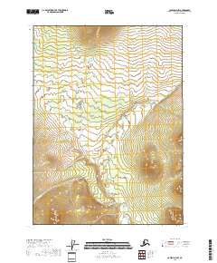 Coleen D-4 NW, AK — USGS 7.5-minute topo (2018)