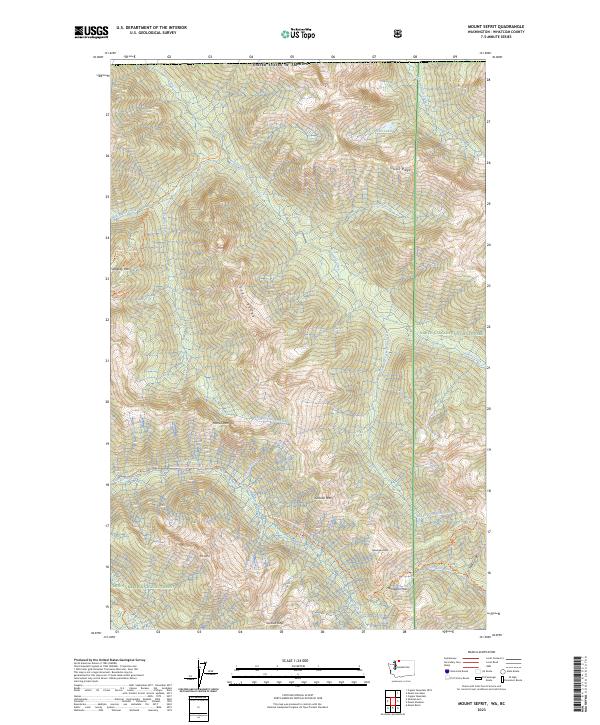 Mount Sefrit, WA-BC — USGS 7.5-minute topo (2023)