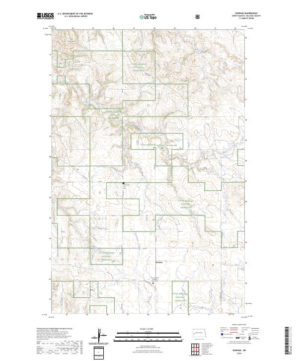 Gorham, ND — USGS 7.5-minute topo (2024)