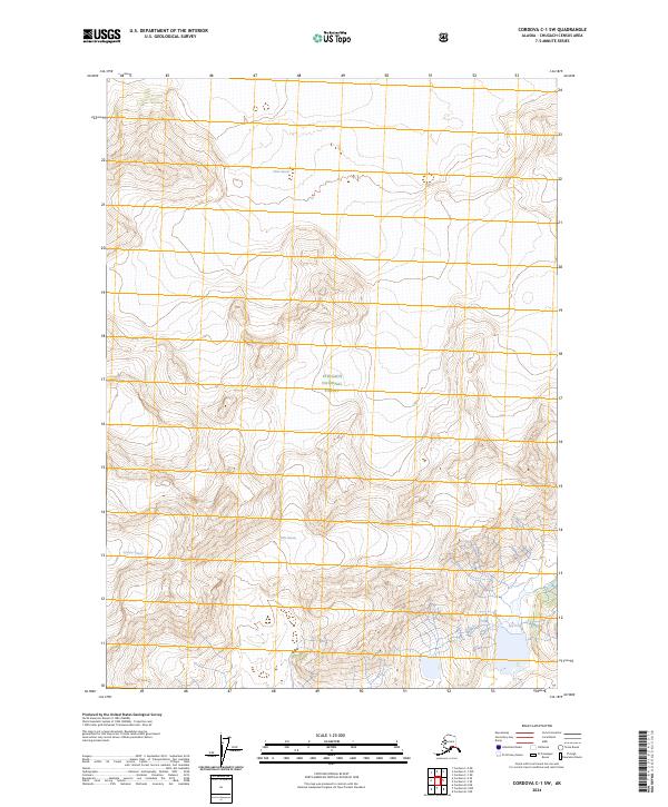 Cordova C-1 SW, AK — USGS 7.5-minute topo (2024)