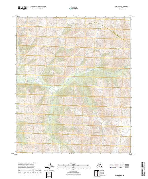 Circle A-2 SW, AK — USGS 7.5-minute topo (2024)