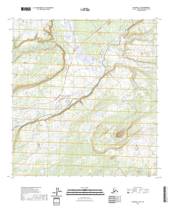 Gulkana C-2 SE, AK — USGS 7.5-minute topo (2023)