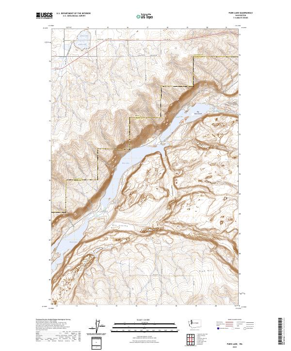 Park Lake, WA — USGS 7.5-minute topo (2023)