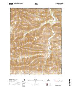 Chandalar A-5 SE, AK — USGS 7.5-minute topo (2017)