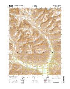 Survey Pass B-3 SE, AK — USGS 7.5-minute topo (2016)