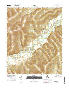 Kateel River C-5 SE, AK — USGS 7.5-minute topo (2015)