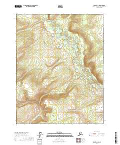 Beaver C-1 NE, AK — USGS 7.5-minute topo (2017)