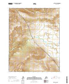 Bettles B-2 NE, AK — USGS 7.5-minute topo (2017)