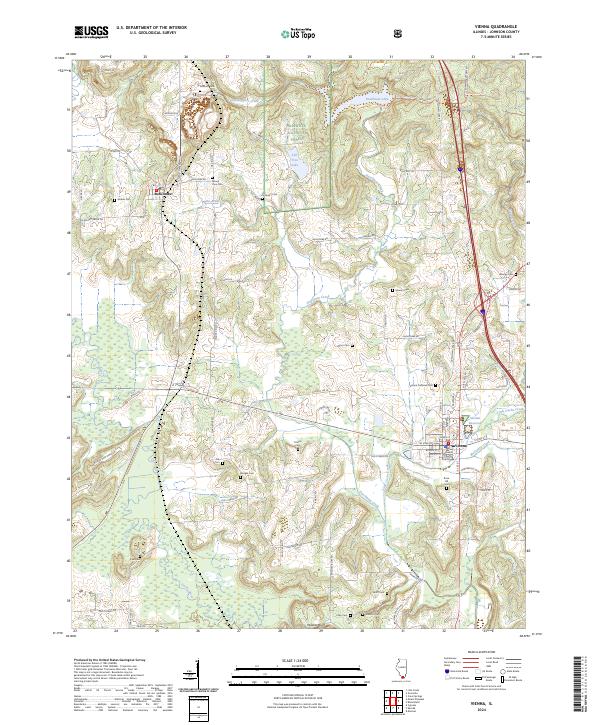 Vienna, IL — USGS 7.5-minute topo (2024)