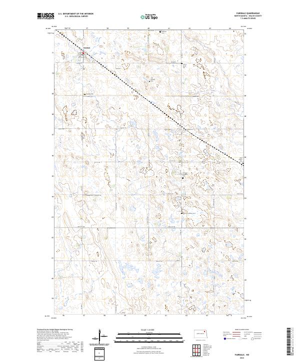 Fairdale, ND — USGS 7.5-minute topo (2024)