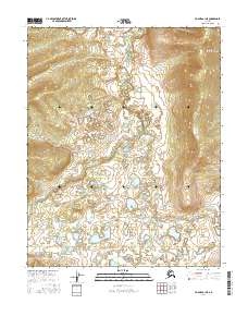 Hughes A-1 NE, AK — USGS 7.5-minute topo (2016)