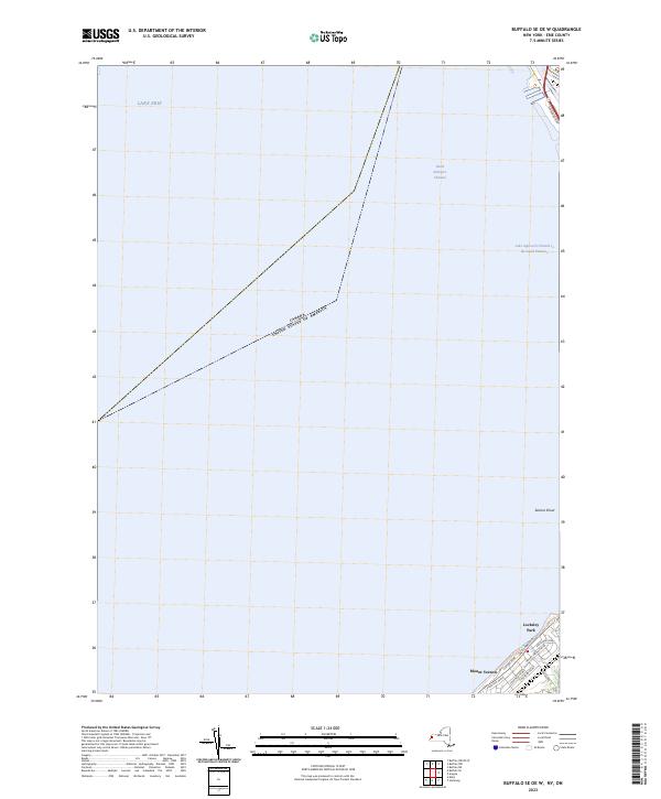 Buffalo SE OE W, NY-ON — USGS 7.5-minute topo (2023)
