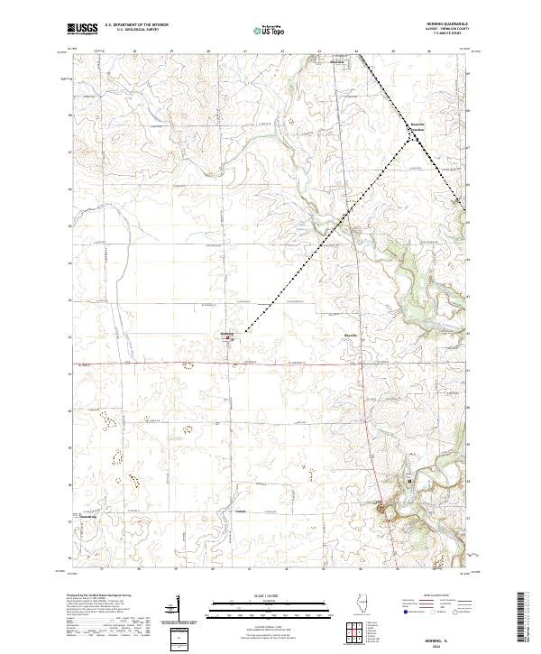 Henning, IL — USGS 7.5-minute topo (2024)