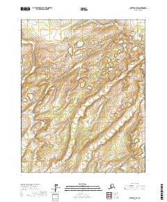 Beaver A-1 SW, AK — USGS 7.5-minute topo (2017)