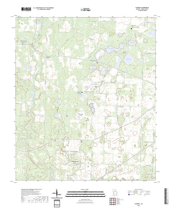 Elmodel, GA — USGS 7.5-minute topo (2024)