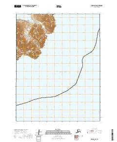 Unimak A-3 SW, AK — USGS 7.5-minute topo (2020)