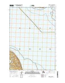 Tyonek A-1 SW, AK — USGS 7.5-minute topo (2016)