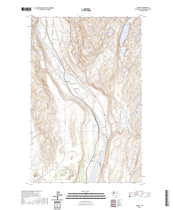 Monse, WA — USGS 7.5-minute topo (2023)