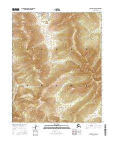 Bettles A-6 SW, AK — USGS 7.5-minute topo (2016)