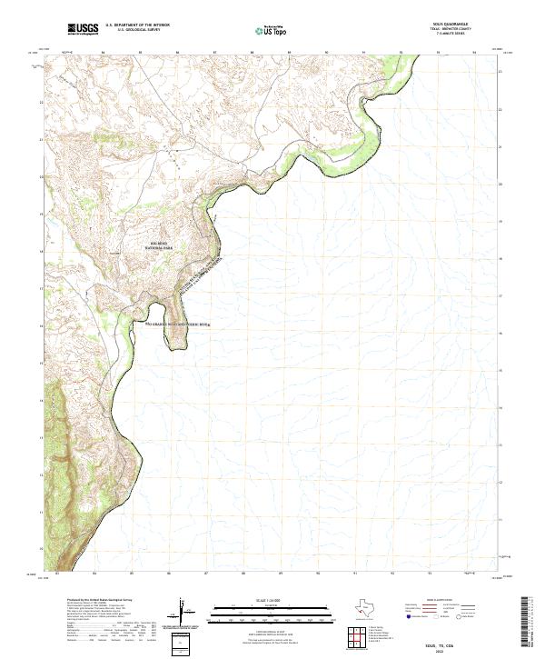 Solis, TX,COA, US — USGS 7.5-minute topo (2022)