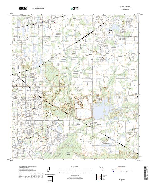 Dover, FL — USGS 7.5-minute topo (2024)