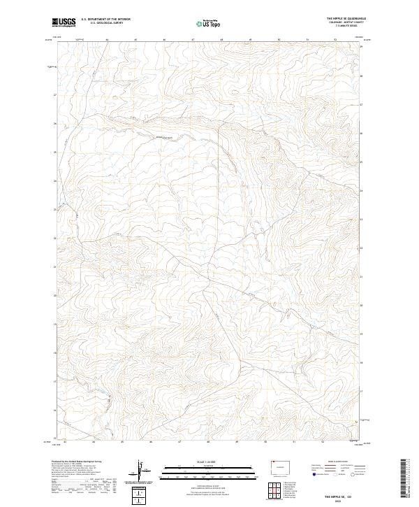 The Nipple SE, CO — USGS 7.5-minute topo (2022)